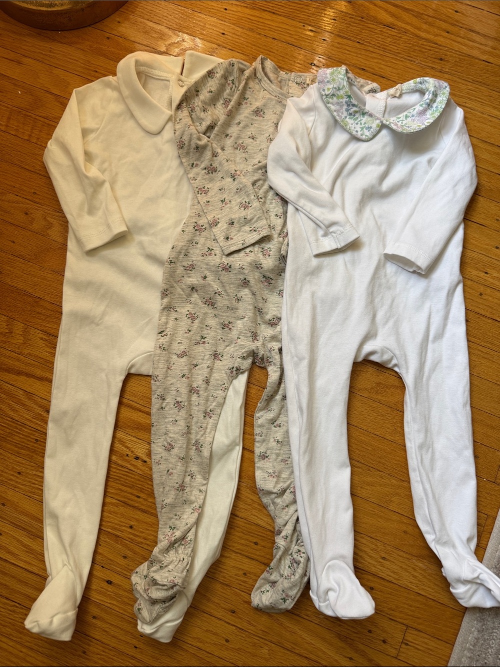 LOT OF 3 BONJOY FOOTER ONE PIECES